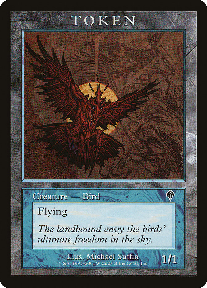 Bird Token [Magic Player Rewards 2001] | Black Swamp Games