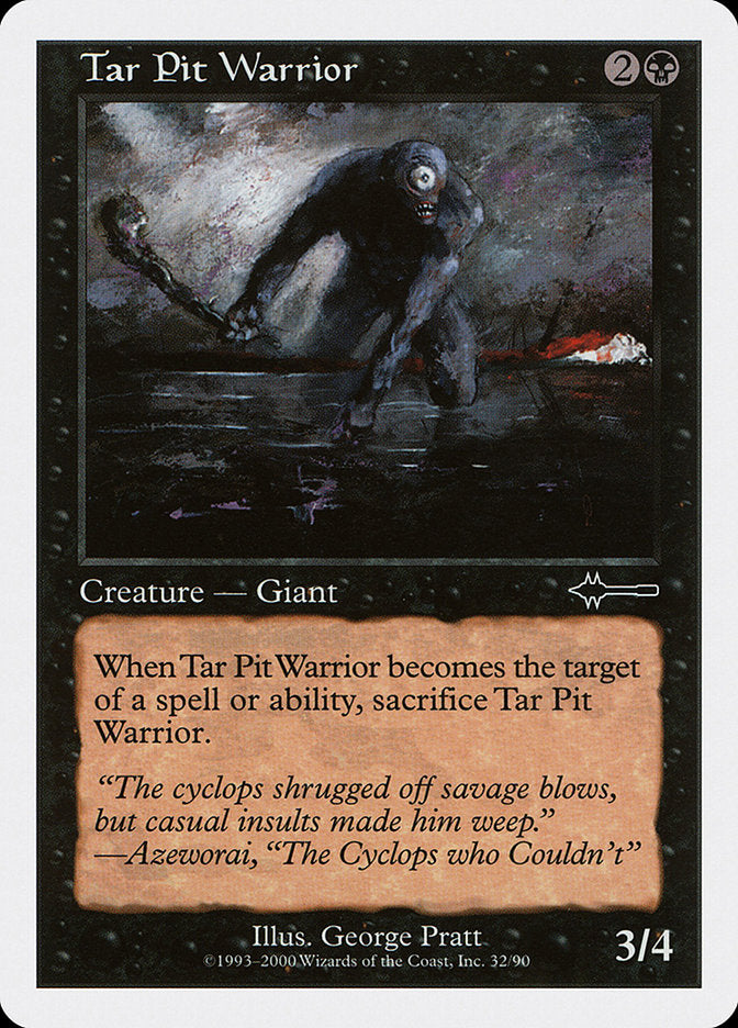 Tar Pit Warrior [Beatdown] | Black Swamp Games