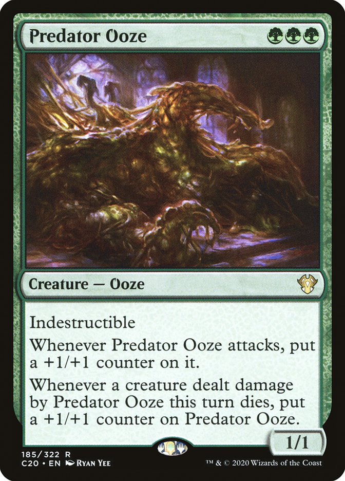 Predator Ooze [Commander 2020] | Black Swamp Games