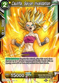 Caulifla, Saiyan Invalidation (Divine Multiverse Draft Tournament) (DB2-100) [Tournament Promotion Cards] | Black Swamp Games