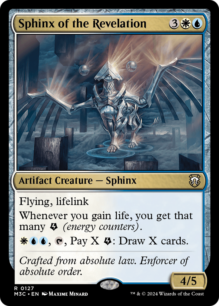 Sphinx of the Revelation (Ripple Foil) [Modern Horizons 3 Commander] | Black Swamp Games