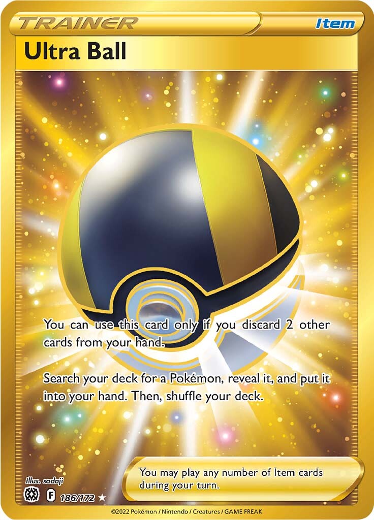 Ultra Ball (186/172) [Sword & Shield: Brilliant Stars] | Black Swamp Games