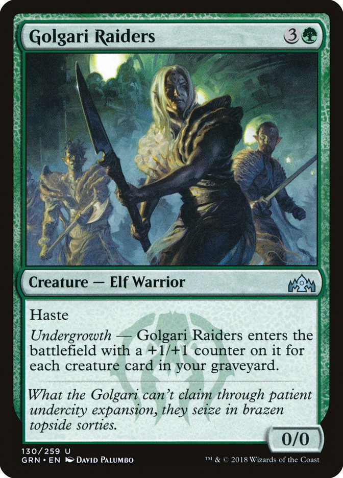 Golgari Raiders [Guilds of Ravnica] | Black Swamp Games