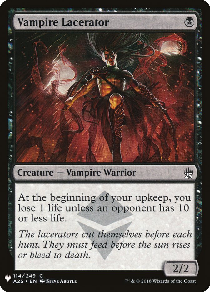 Vampire Lacerator [Mystery Booster] | Black Swamp Games