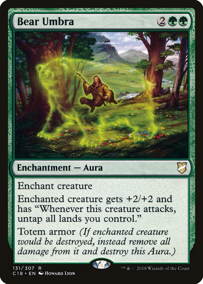 Bear Umbra [Commander 2018] | Black Swamp Games