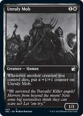 Unruly Mob [Innistrad: Double Feature] | Black Swamp Games