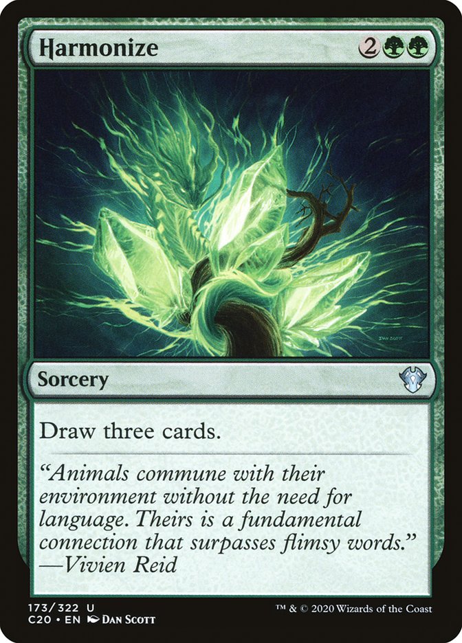 Harmonize [Commander 2020] | Black Swamp Games