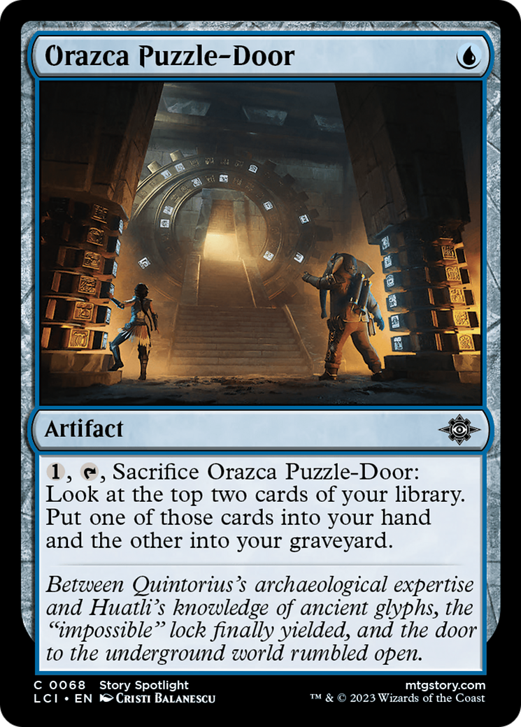 Orazca Puzzle-Door [The Lost Caverns of Ixalan] | Black Swamp Games