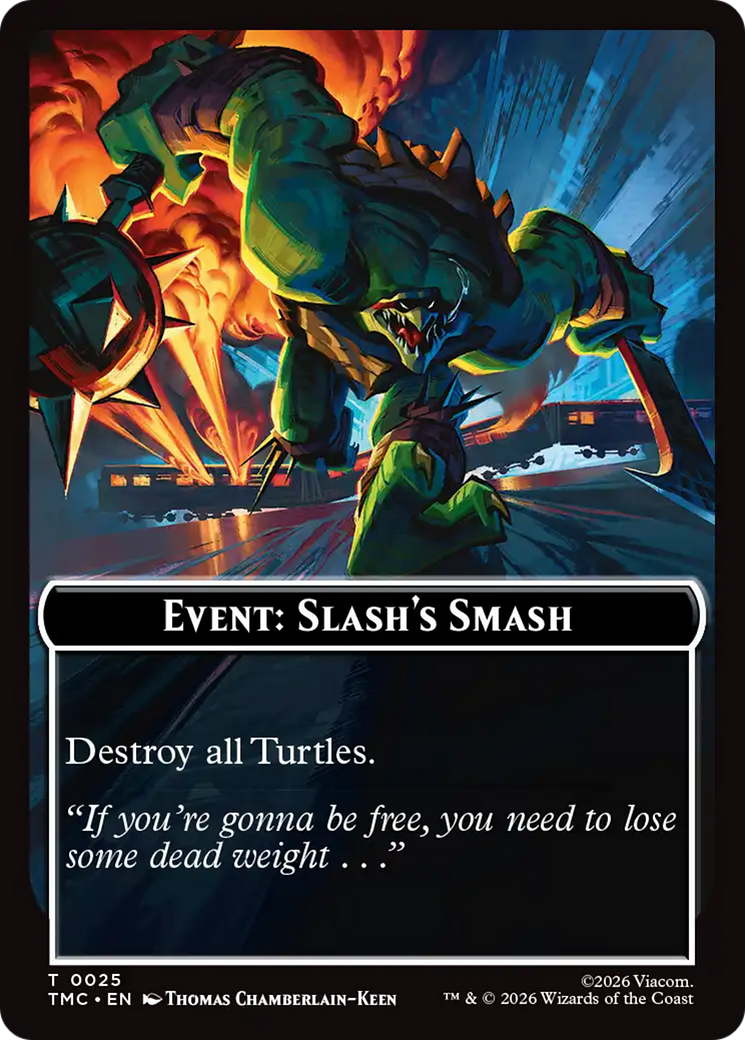 Event: Slash's Smash [Teenage Mutant Ninja Turtles Commander Tokens] | Black Swamp Games