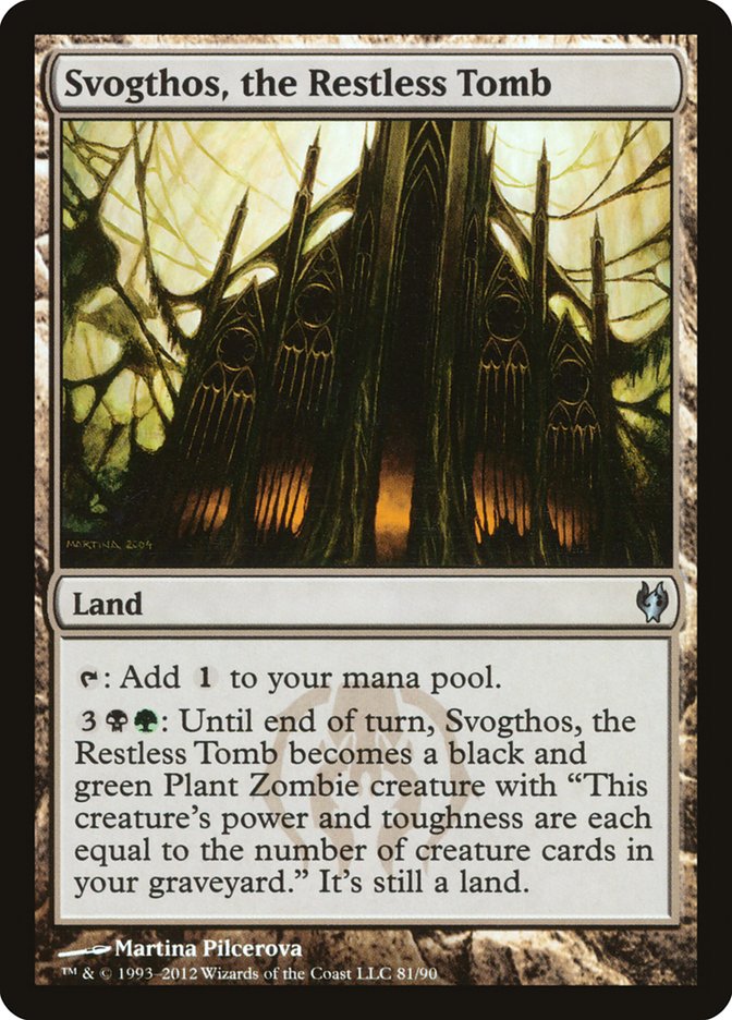 Svogthos, the Restless Tomb [Duel Decks: Izzet vs. Golgari] | Black Swamp Games