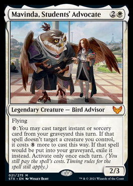 Mavinda, Students' Advocate [Strixhaven: School of Mages] | Black Swamp Games