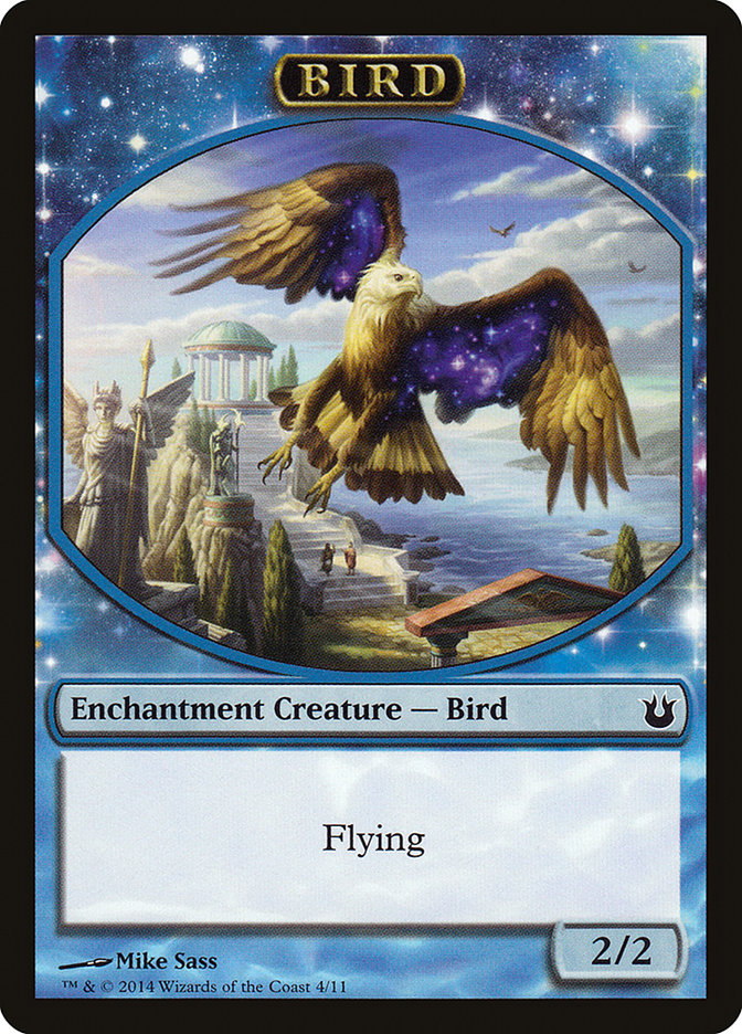 Bird Token (4/11) [Born of the Gods Tokens] | Black Swamp Games