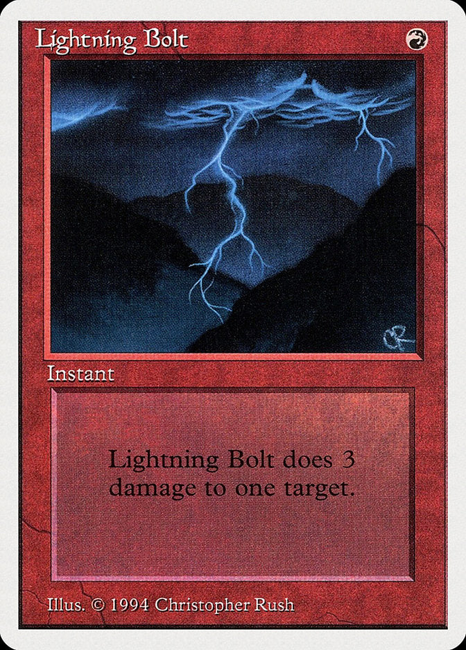 Lightning Bolt [Summer Magic / Edgar] | Black Swamp Games