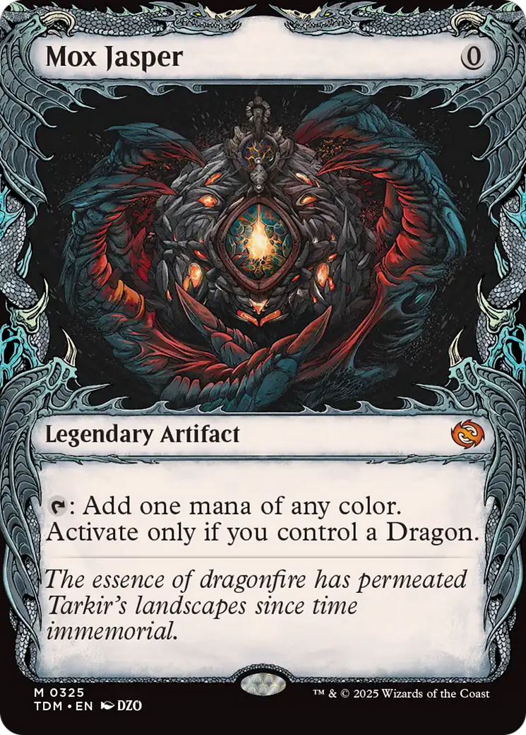 Mox Jasper (Showcase) [Tarkir: Dragonstorm] | Black Swamp Games