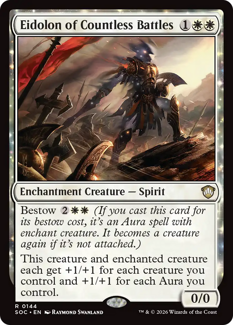 Eidolon of Countless Battles [Secrets of Strixhaven Commander] | Black Swamp Games