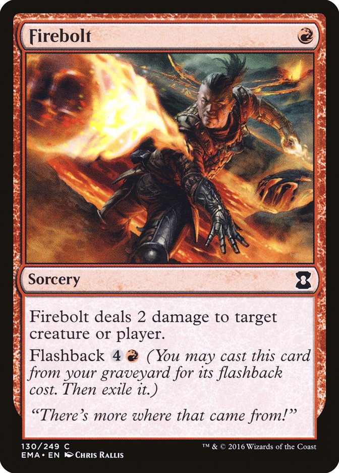 Firebolt [Eternal Masters] | Black Swamp Games