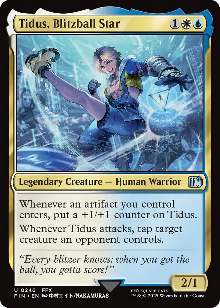 Tidus, Blitzball Star [FINAL FANTASY] | Black Swamp Games