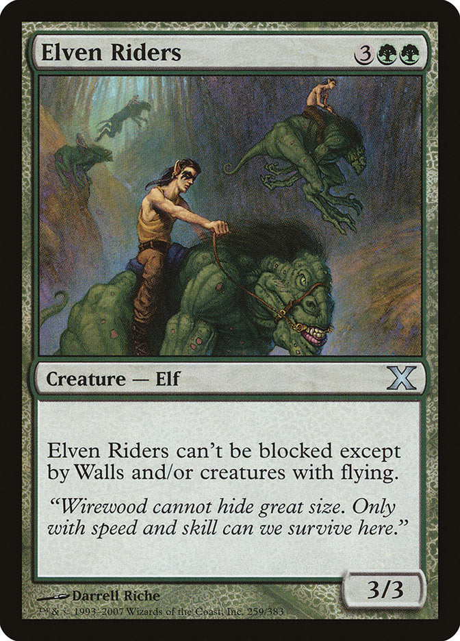 Elven Riders [Tenth Edition] | Black Swamp Games