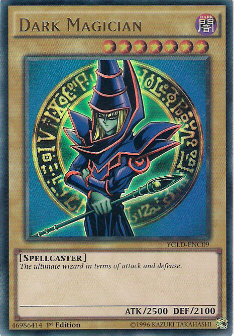 Dark Magician [YGLD-ENC09] Ultra Rare | Black Swamp Games