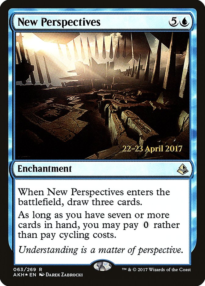 New Perspectives [Amonkhet Prerelease Promos] | Black Swamp Games