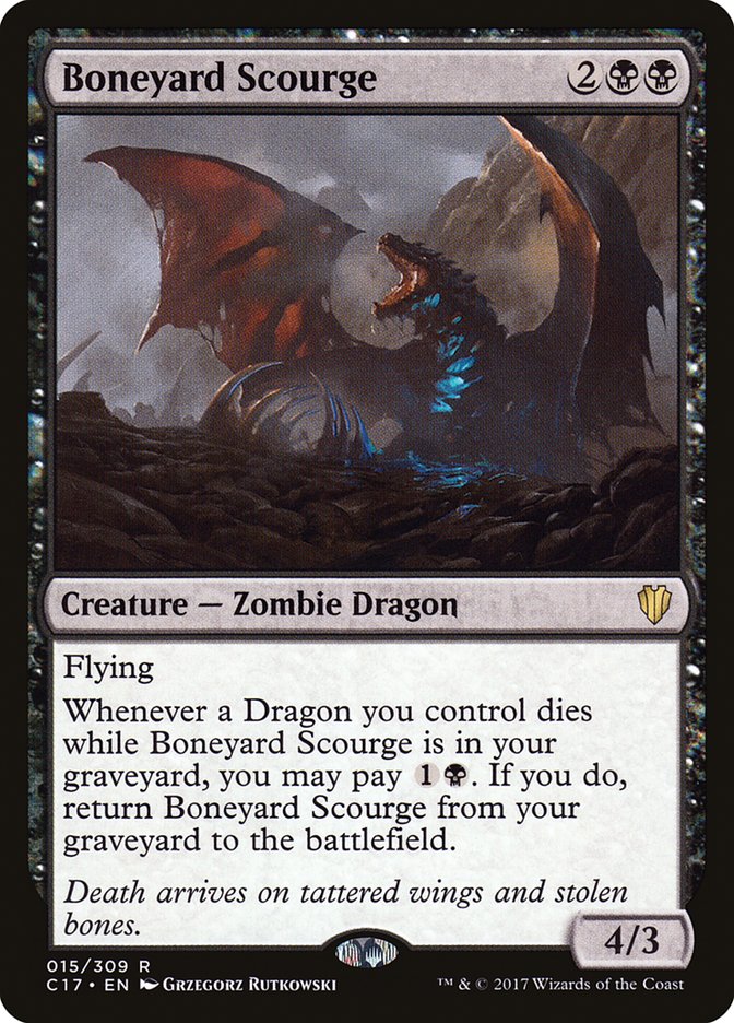 Boneyard Scourge [Commander 2017] | Black Swamp Games