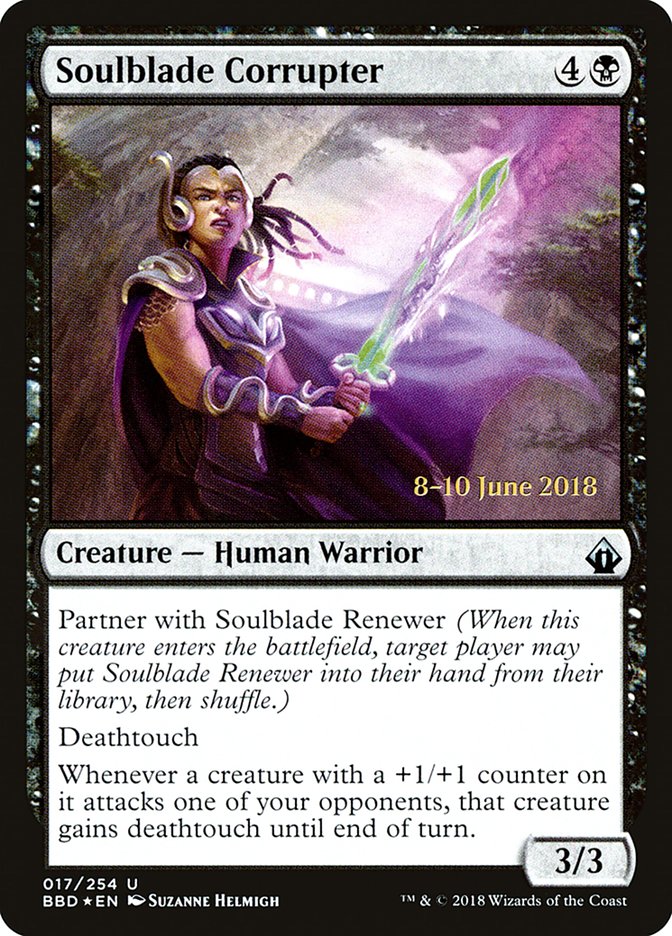 Soulblade Corrupter [Battlebond Prerelease Promos] | Black Swamp Games