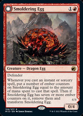 Smoldering Egg // Ashmouth Dragon [Innistrad: Midnight Hunt] | Black Swamp Games