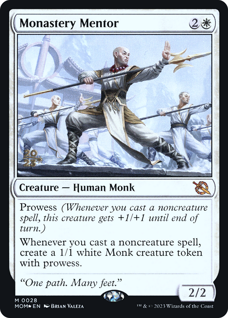 Monastery Mentor [March of the Machine Prerelease Promos] | Black Swamp Games