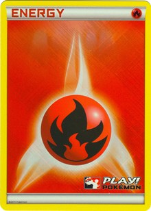 Fire Energy (2011 Play Pokemon Promo) [League & Championship Cards] | Black Swamp Games