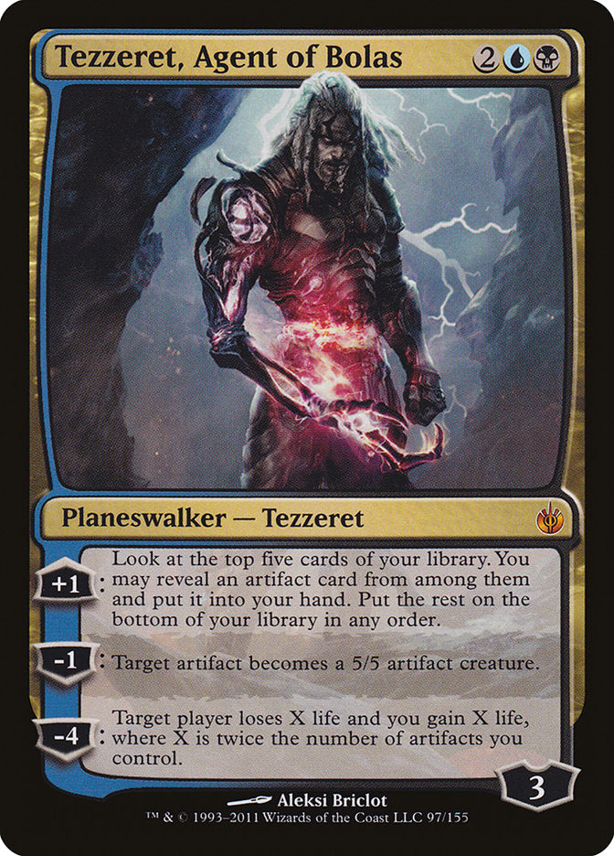 Tezzeret, Agent of Bolas [Mirrodin Besieged] | Black Swamp Games