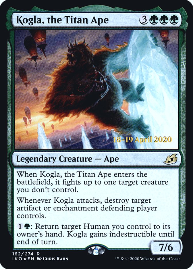 Kogla, the Titan Ape [Ikoria: Lair of Behemoths Prerelease Promos] | Black Swamp Games