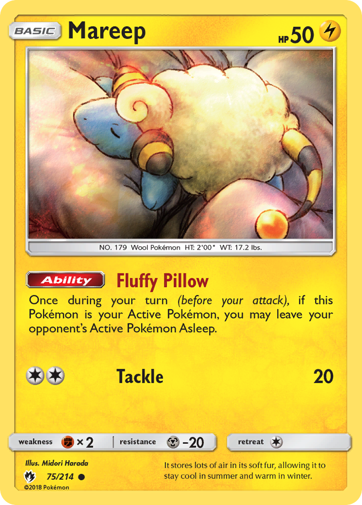 Mareep (75/214) [Sun & Moon: Lost Thunder] | Black Swamp Games