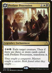 Profane Procession // Tomb of the Dusk Rose [Rivals of Ixalan] | Black Swamp Games