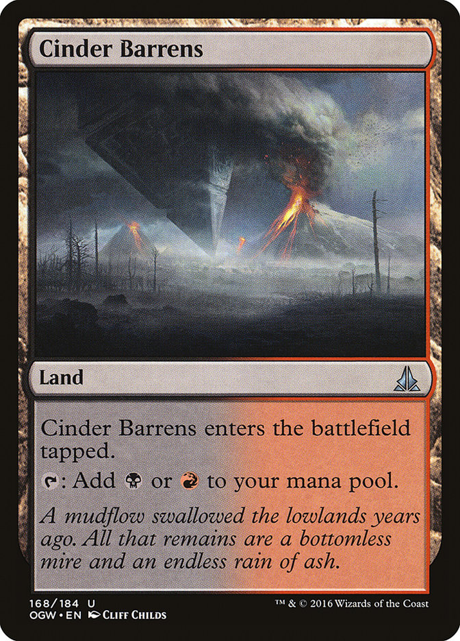 Cinder Barrens [Oath of the Gatewatch] | Black Swamp Games