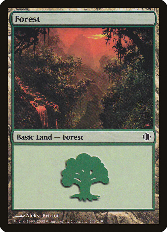 Forest (246) [Shards of Alara] | Black Swamp Games