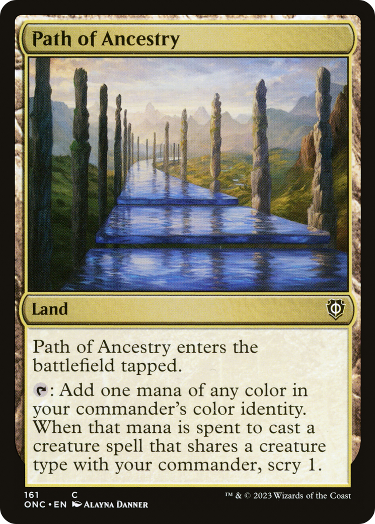 Path of Ancestry [Phyrexia: All Will Be One Commander] | Black Swamp Games