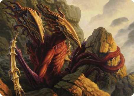 Two-Headed Sliver Art Card [Commander Masters Art Series] | Black Swamp Games