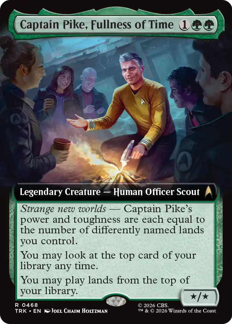 Captain Pike, Fullness of Time (Extended Art) [Star Trek] | Black Swamp Games