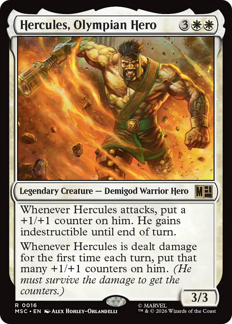 Hercules, Olympian Hero [Marvel Super Heroes Commander] | Black Swamp Games