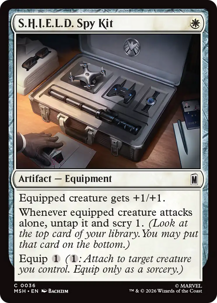 S.H.I.E.L.D. Spy Kit [Marvel Super Heroes] | Black Swamp Games
