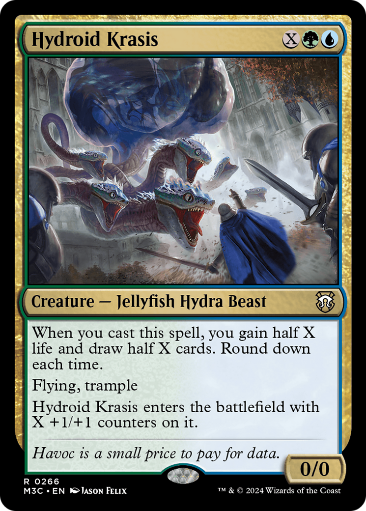 Hydroid Krasis (Ripple Foil) [Modern Horizons 3 Commander] | Black Swamp Games