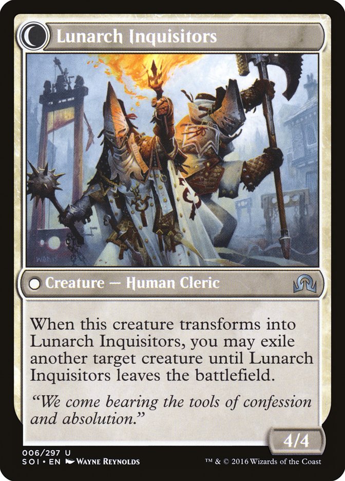 Avacynian Missionaries // Lunarch Inquisitors [Shadows over Innistrad] | Black Swamp Games