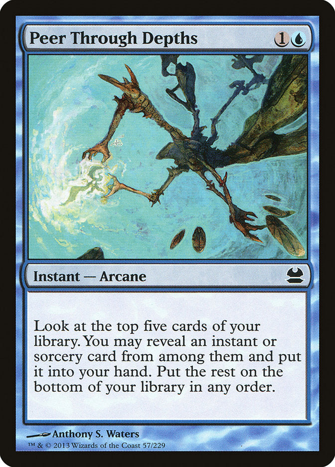 Peer Through Depths [Modern Masters] | Black Swamp Games