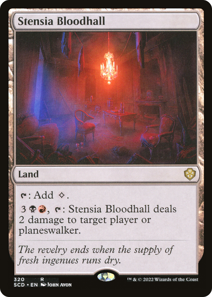 Stensia Bloodhall [Starter Commander Decks] | Black Swamp Games