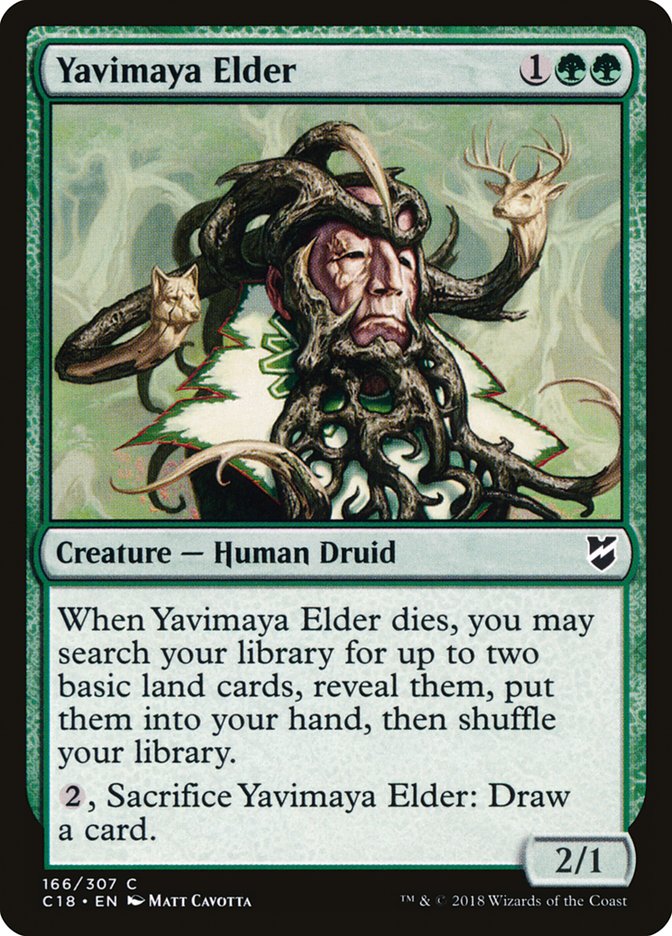 Yavimaya Elder [Commander 2018] | Black Swamp Games
