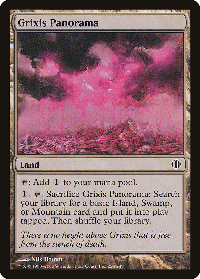 Grixis Panorama [Shards of Alara] | Black Swamp Games