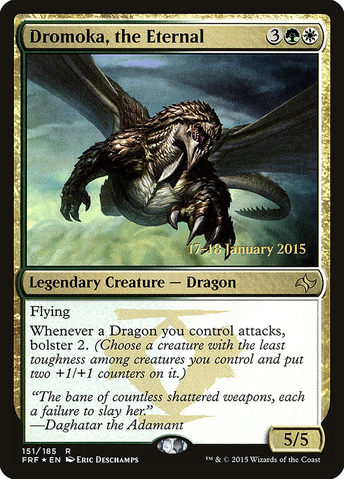 Dromoka, the Eternal [Fate Reforged Prerelease Promos] | Black Swamp Games
