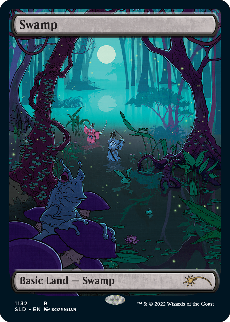 Swamp (1132) (Full-Art) [Secret Lair Drop Series] | Black Swamp Games