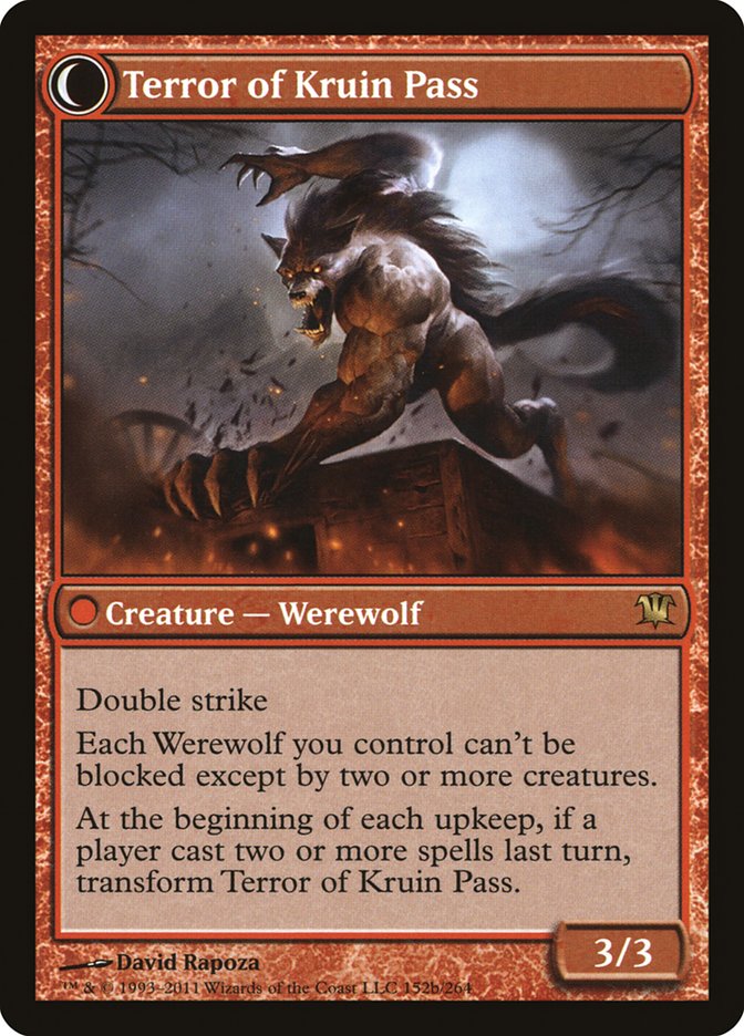 Kruin Outlaw // Terror of Kruin Pass [Innistrad] | Black Swamp Games