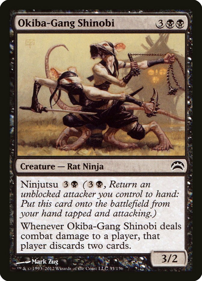 Okiba-Gang Shinobi [Planechase 2012] | Black Swamp Games